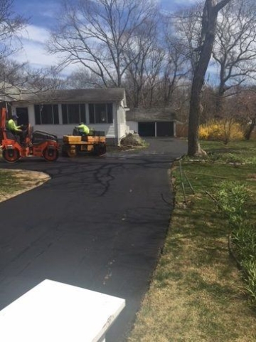 Paving New Driveway in Long Island